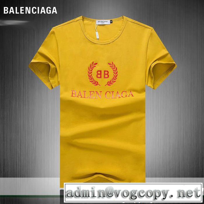 今年の正解大人気新作 季節感をプラス人気商品 2019 BALENCIAGA バレンシアガ 半袖Tシャツ 3色可選
