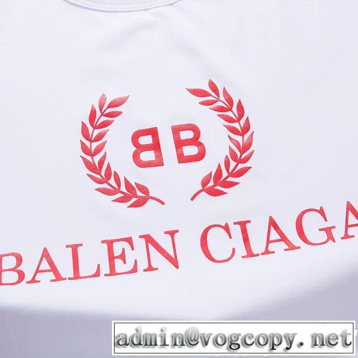 今年の正解大人気新作 季節感をプラス人気商品 2019 BALENCIAGA バレンシアガ 半袖Tシャツ 3色可選