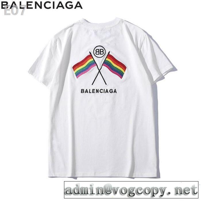 ぐっと鮮度がアップ Tシャツ/ティーシャツ こなれ感を引き立たせ バレンシアガ BALENCIAGA 2色可選