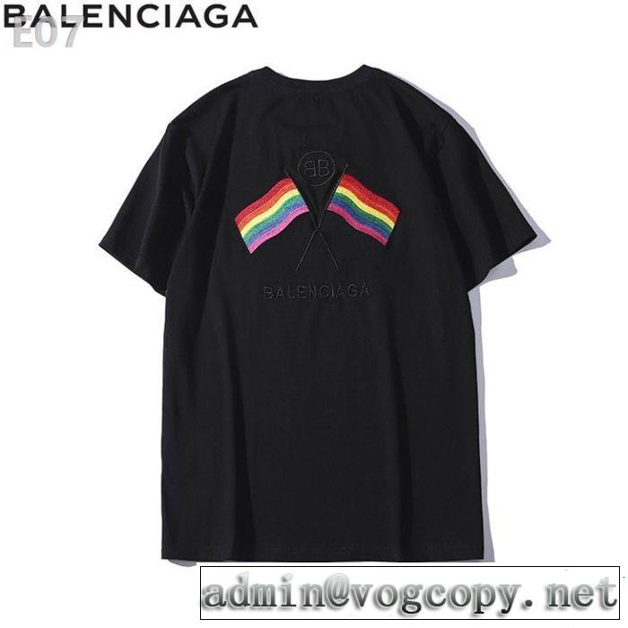 ぐっと鮮度がアップ Tシャツ/ティーシャツ こなれ感を引き立たせ バレンシアガ BALENCIAGA 2色可選