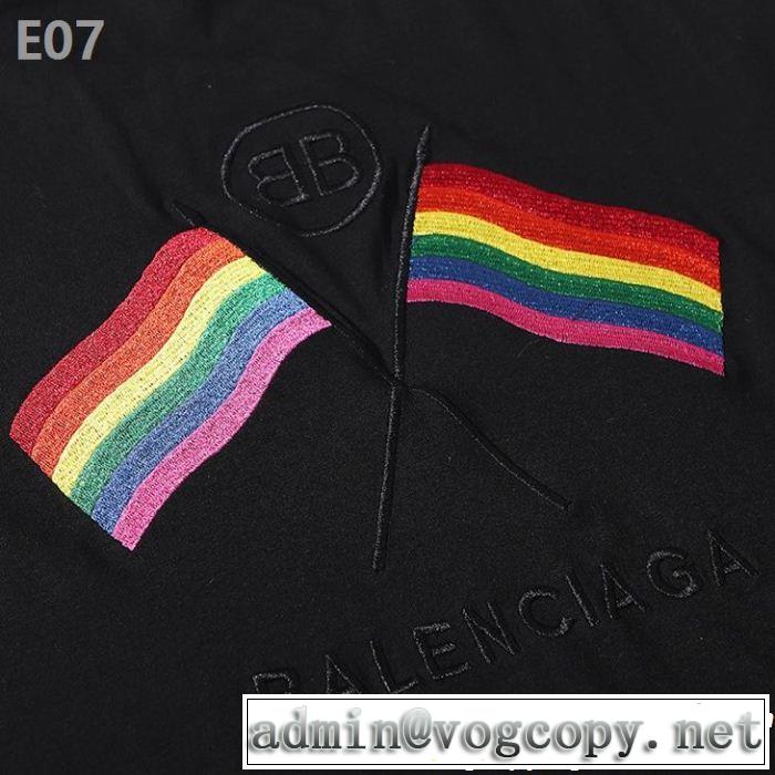 ぐっと鮮度がアップ Tシャツ/ティーシャツ こなれ感を引き立たせ バレンシアガ BALENCIAGA 2色可選