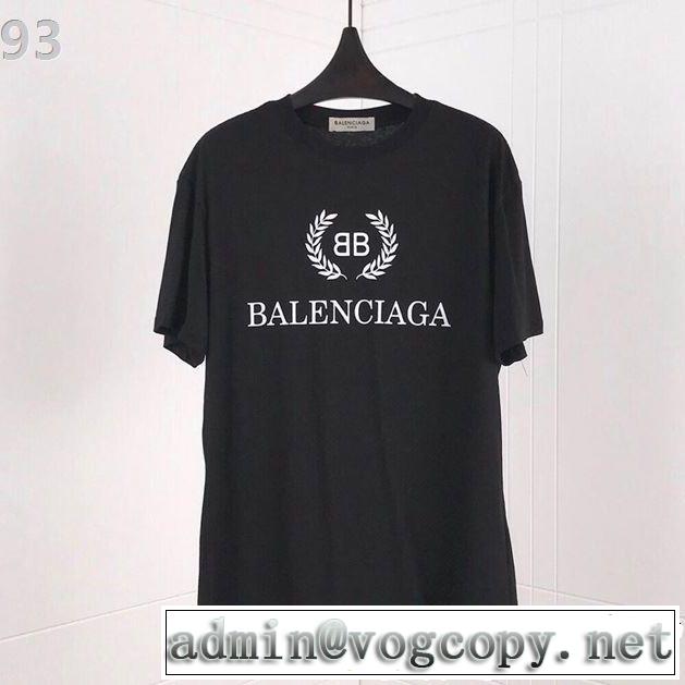  多色可選 2019即旬な装いに Tシャツ/ティーシャツ  夏にぴったり限定アイテム バレンシアガ BALENCIAGA 