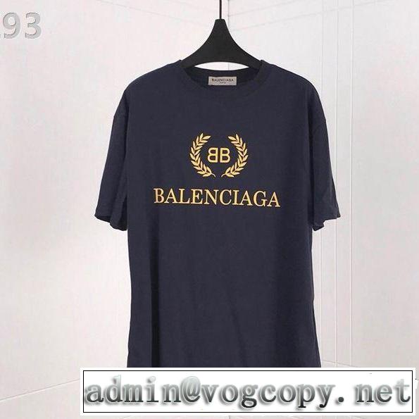 多色可選 2019即旬な装いに Tシャツ/ティーシャツ  夏にぴったり限定アイテム バレンシアガ BALENCIAGA