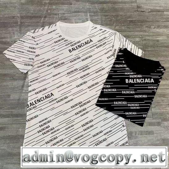  バレンシアガ BALENCIAGA  今シーズン人気のアイテム  Tシャツ/ティーシャツ 2色可選季節感をプラス人気商品