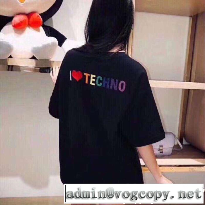  目を引く存在感抜群  2色可選 Tシャツ/ティーシャツ  魅力的な今年らしい バレンシアガ BALENCIAGA