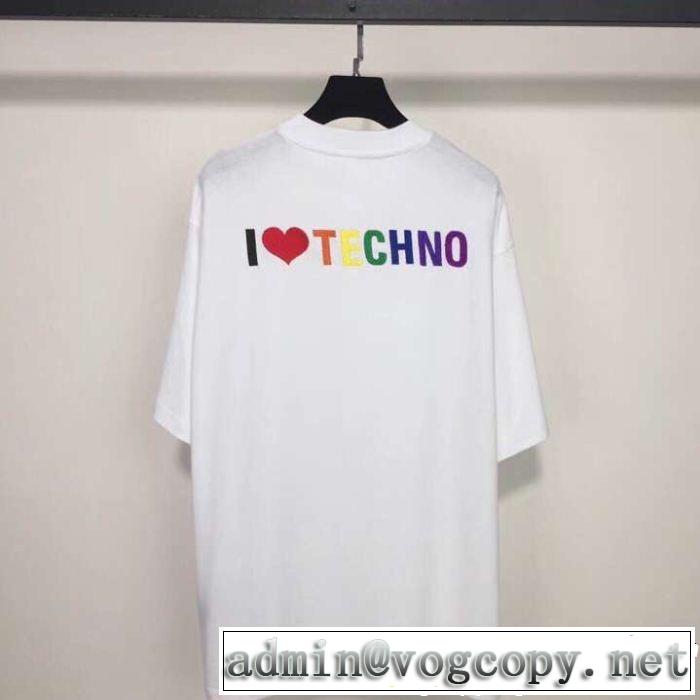 目を引く存在感抜群  2色可選 Tシャツ/ティーシャツ  魅力的な今年らしい バレンシアガ BALENCIAGA