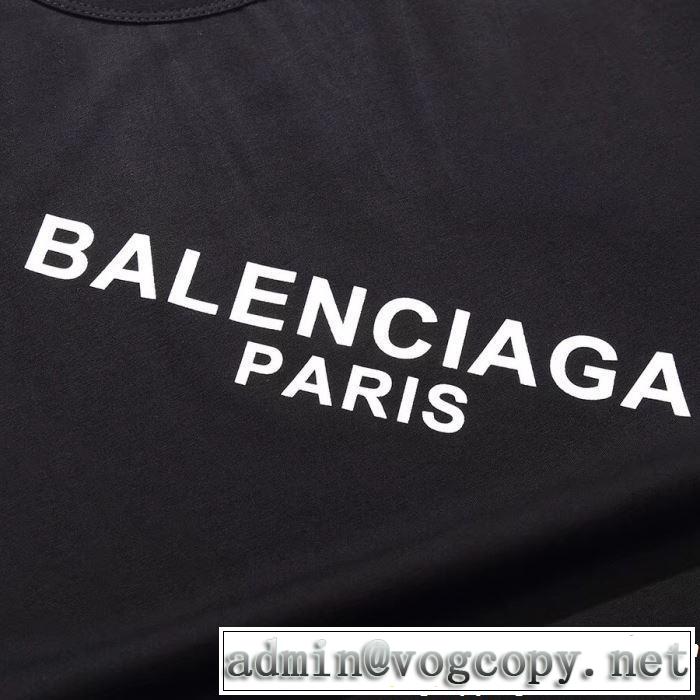 BALENCIAGA バレンシアガ 半袖Tシャツ 3色可選 最も目立ったブランド新品 2019年最新ファッション