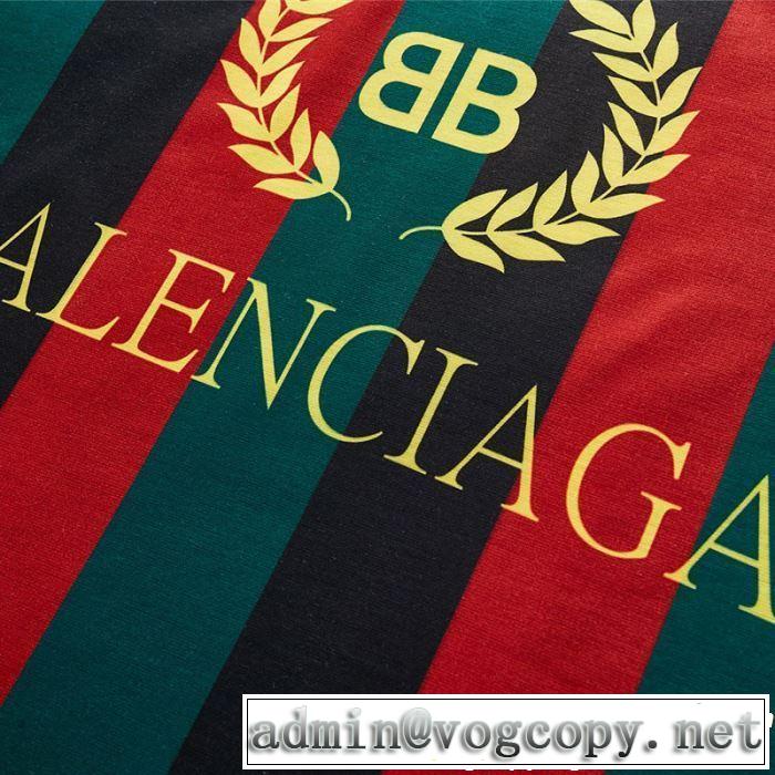 2019年春夏シーズンの人気 大人の可愛さを引き立て BALENCIAGA バレンシアガ 半袖Tシャツ 2色可選