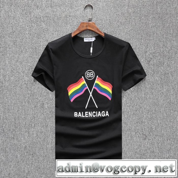バレンシアガ BALENCIAGA 半袖Tシャツ 2色可選 2019年春夏のトレンドアイテム 高級感が好評です