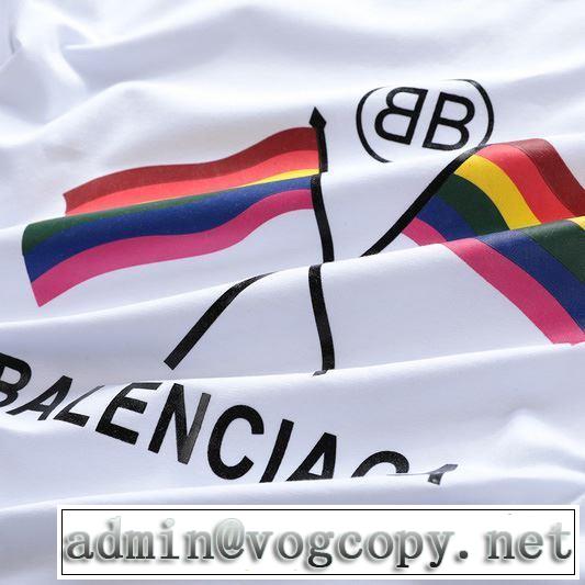 バレンシアガ BALENCIAGA 半袖Tシャツ 2色可選 2019年春夏のトレンドアイテム 高級感が好評です