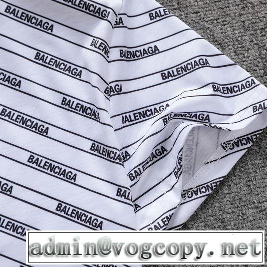 【2019春夏】最新コレクション お洒落トレンド人気 バレンシアガ BALENCIAGA 半袖Tシャツ 2色可選