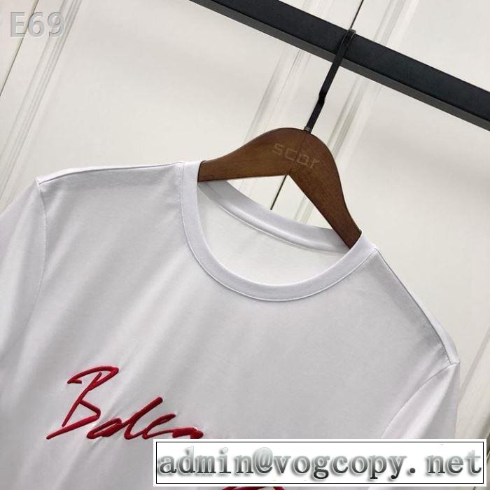 バレンシアガ BALENCIAGA 半袖Tシャツ 2色可選 2019春夏トレンドアイテム 今季流行りの人気新作