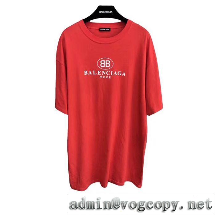 バレンシアガ BALENCIAGA 今期注目のブランドトレンド 絶妙にオシャレ人気アイテム 半袖Tシャツ 【2019春夏】最新コレクション