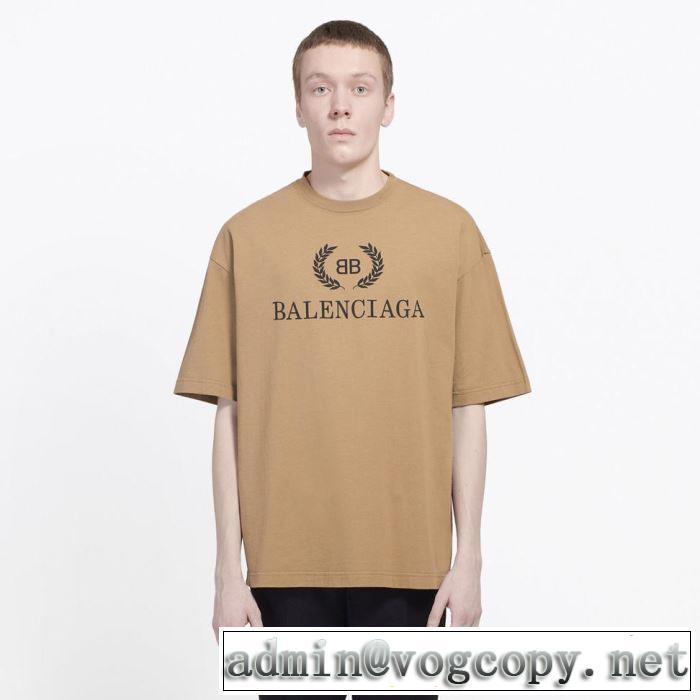 半袖Tシャツ 着回し力も抜群です！ バレンシアガ 派手にはなりすぎず BALENCIAGA 《2019年》今、注目のストリート