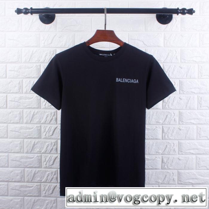 2色可選  夏大人気のアイテム バレンシアガ BALENCIAGA 2019春夏のトレンド新商品半袖Tシャツ 鮮度が手に入る