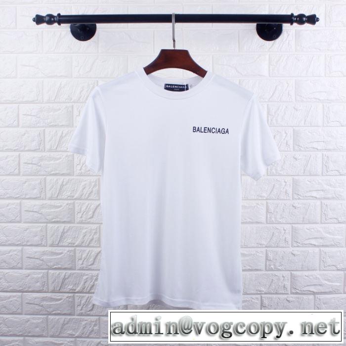 2色可選  夏大人気のアイテム バレンシアガ BALENCIAGA 2019春夏のトレンド新商品半袖Tシャツ 鮮度が手に入る