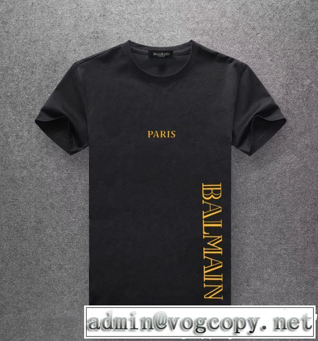 BALMAIN バルマン 半袖Tシャツ 多色可選 2019春夏トレンドアイテム 素敵カジュアルの春夏コレクション