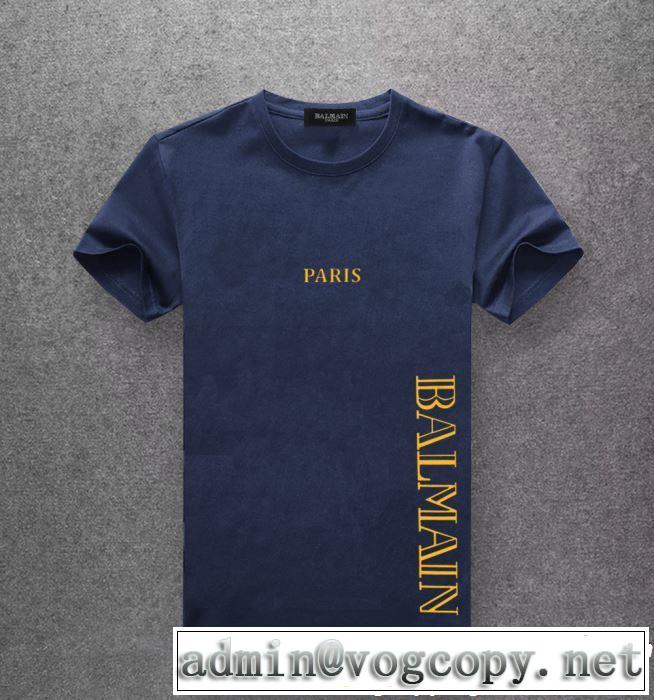 BALMAIN バルマン 半袖Tシャツ 多色可選 2019春夏トレンドアイテム 素敵カジュアルの春夏コレクション