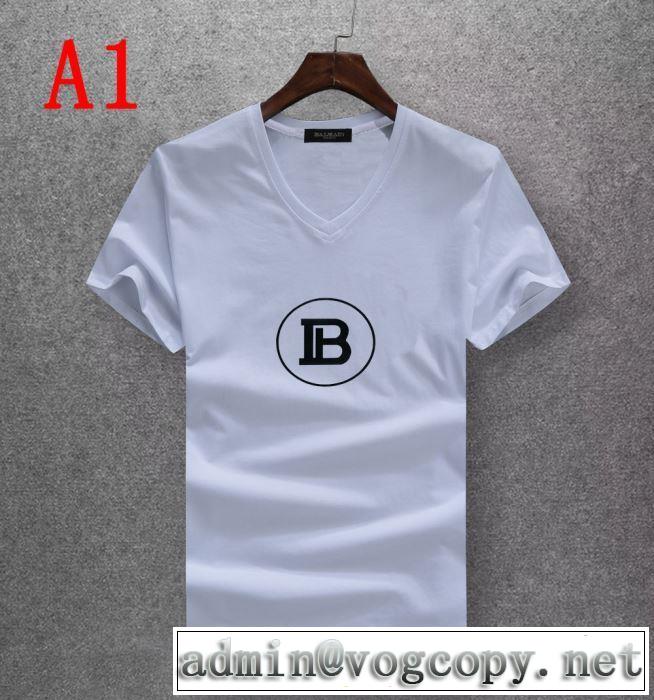 正規品保証19春夏 バルマン  Tシャツ/半袖  多色可選最新先取りおしゃれなロゴ入り BALMAIN
