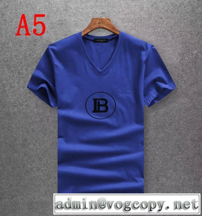 正規品保証19春夏 バルマン  Tシャツ/半袖  多色可選最新先取りおしゃれなロゴ入り BALMAIN