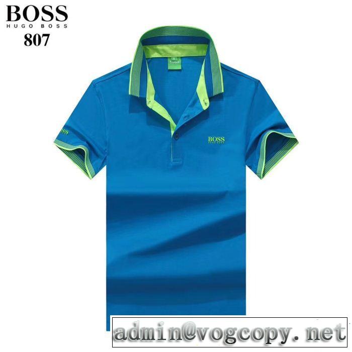 HUGO BOSS ヒューゴボス 半袖Tシャツ 多色可選 る春夏おすすめの人気商品 2019夏色っぽさ