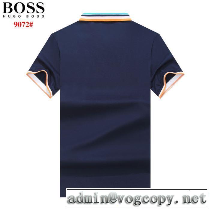 HUGO BOSS ヒューゴボス 半袖Tシャツ 3色可選 2019年春夏のトレンドアイテム クラシカルな雰囲気