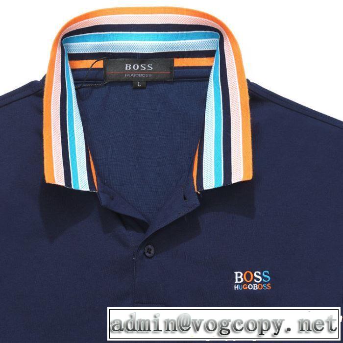 HUGO BOSS ヒューゴボス 半袖Tシャツ 3色可選 2019年春夏のトレンドアイテム クラシカルな雰囲気