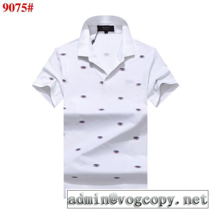 2019年の夏のマスト 春夏シンプルファッションでOK！ HUGO BOSS ヒューゴボス 半袖Tシャツ 4色可選