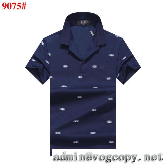 2019年の夏のマスト 春夏シンプルファッションでOK！ HUGO BOSS ヒューゴボス 半袖Tシャツ 4色可選