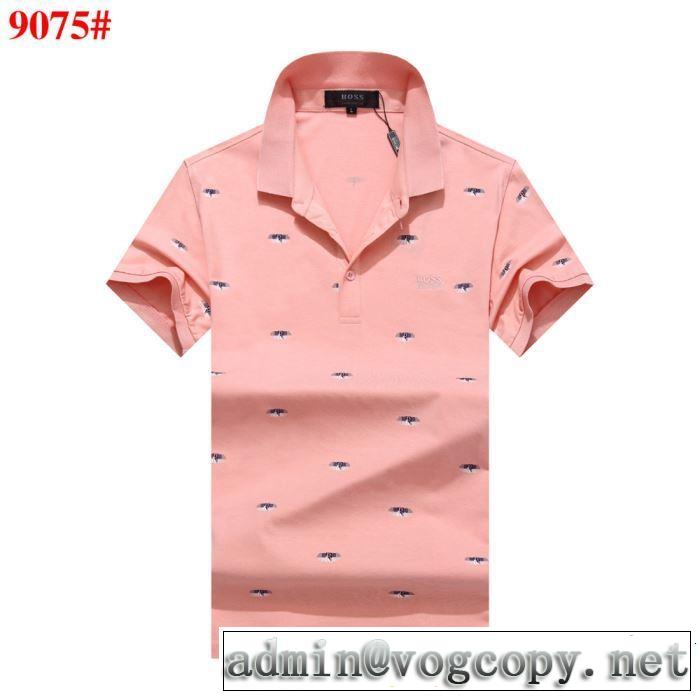 2019年の夏のマスト 春夏シンプルファッションでOK！ HUGO BOSS ヒューゴボス 半袖Tシャツ 4色可選