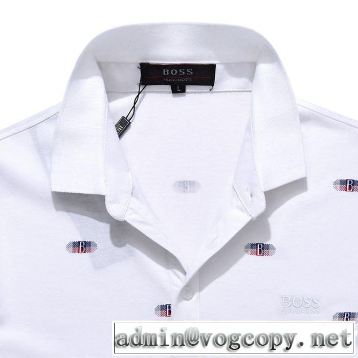 2019年の夏のマスト 春夏シンプルファッションでOK！ HUGO BOSS ヒューゴボス 半袖Tシャツ 4色可選