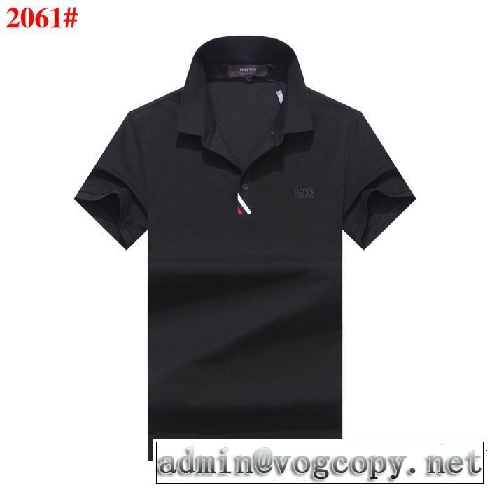 高級感が好評です HUGO BOSS ヒューゴボス 半袖Tシャツ 3色可選 2019春夏も引き続き人気セール
