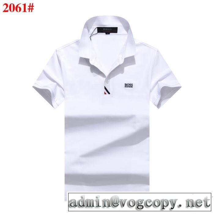 高級感が好評です HUGO BOSS ヒューゴボス 半袖Tシャツ 3色可選 2019春夏も引き続き人気セール