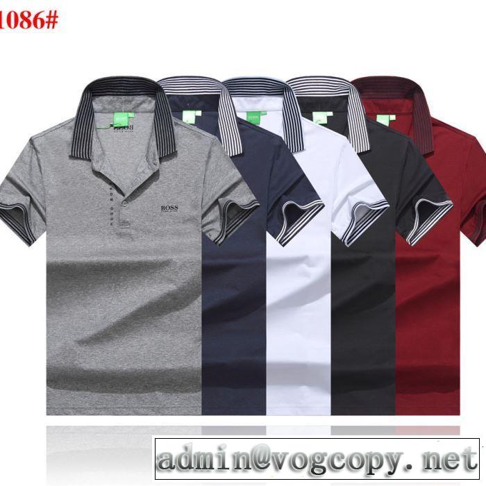半袖Tシャツ 多色可選 2019春夏のトレンド新商品 人気夏ファションおすすめ HUGO BOSS ヒューゴボス