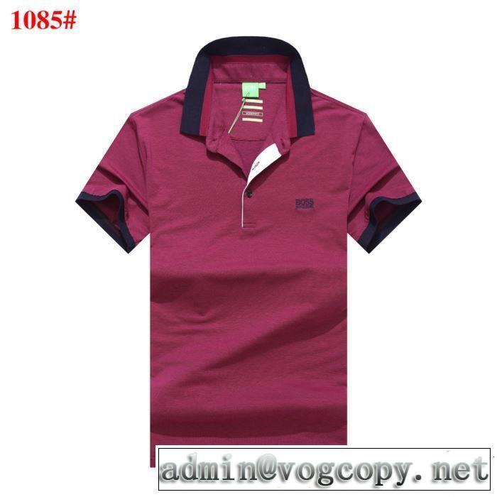 HUGO BOSS ヒューゴボス 半袖Tシャツ 3色可選 おしゃれな夏ファッション2019 海外セレブは大人気
