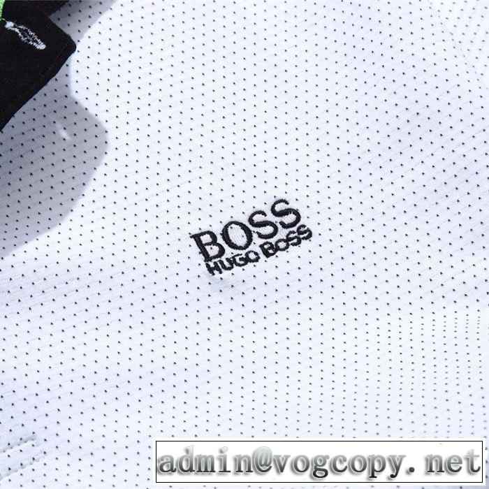 夏らしい季節感 2019年夏の一押しファッションアイテム HUGO BOSS ヒューゴボス 半袖Tシャツ 3色可選