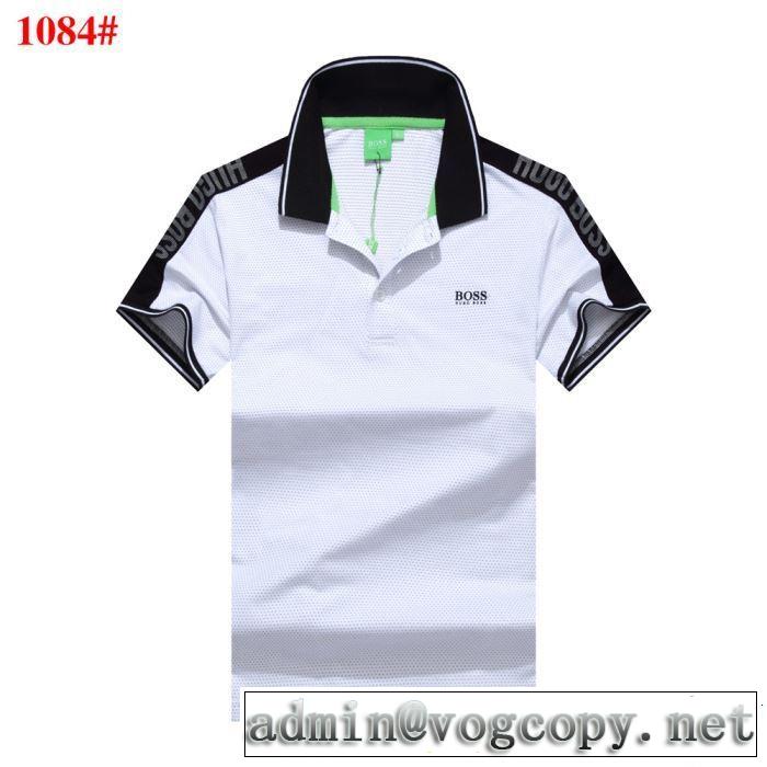 2019年最新ファッション HUGO BOSS ヒューゴボス 半袖Tシャツ 3色可選 爽やかすぎない大人の印象に