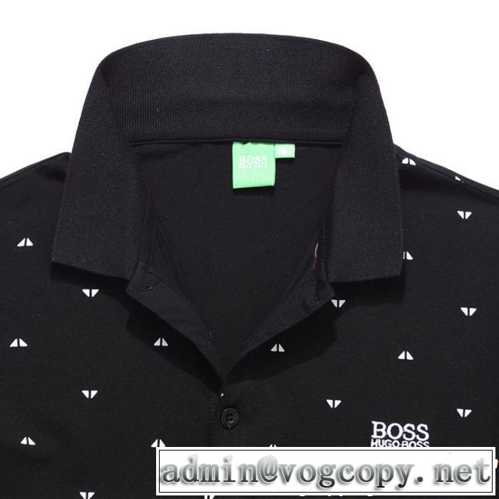 4色可選 知的な夏のスタイル 《2019年》今、注目のストリート HUGO BOSS ヒューゴボス 半袖Tシャツ