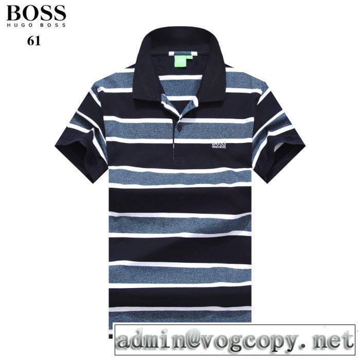 HUGO BOSS ヒューゴボス 半袖Tシャツ 3色可選 魅力的なカラー使い 2019年春夏シーズンの人気