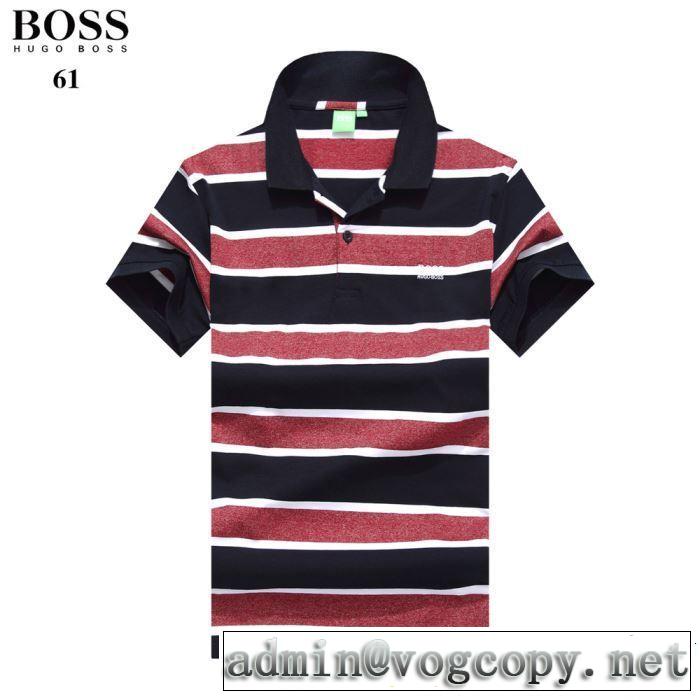 HUGO BOSS ヒューゴボス 半袖Tシャツ 3色可選 魅力的なカラー使い 2019年春夏シーズンの人気