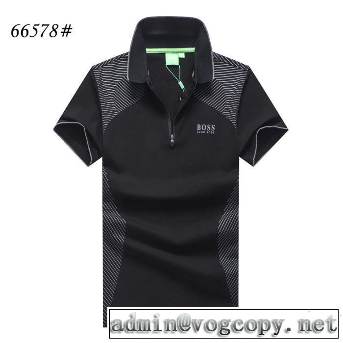 HUGO BOSS ヒューゴボス 半袖Tシャツ 3色可選 特に夏は人気アイテム 【2019春夏】最新コレクション