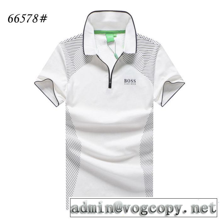 HUGO BOSS ヒューゴボス 半袖Tシャツ 3色可選 特に夏は人気アイテム 【2019春夏】最新コレクション