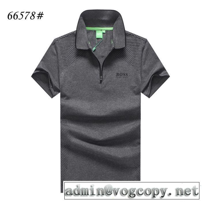 HUGO BOSS ヒューゴボス 半袖Tシャツ 3色可選 特に夏は人気アイテム 【2019春夏】最新コレクション