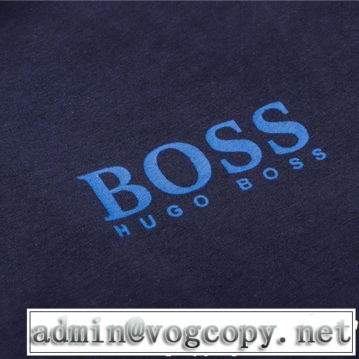2019年の夏のマスト おすすめ大人かわいい着こなし HUGO BOSS ヒューゴボス 半袖Tシャツ 3色可選