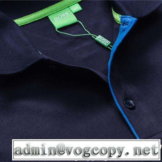 2019年の夏のマスト おすすめ大人かわいい着こなし HUGO BOSS ヒューゴボス 半袖Tシャツ 3色可選