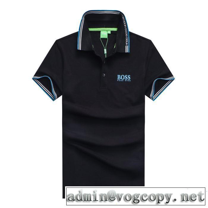 優しげ人気アイテム HUGO BOSS ヒューゴボス 半袖Tシャツ 3色可選 2019春夏トレンドアイテム