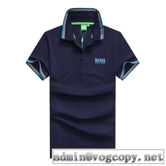 優しげ人気アイテム HUGO BOSS ヒューゴボス 半袖Tシャツ 3色可選 2019春夏トレンドアイテム