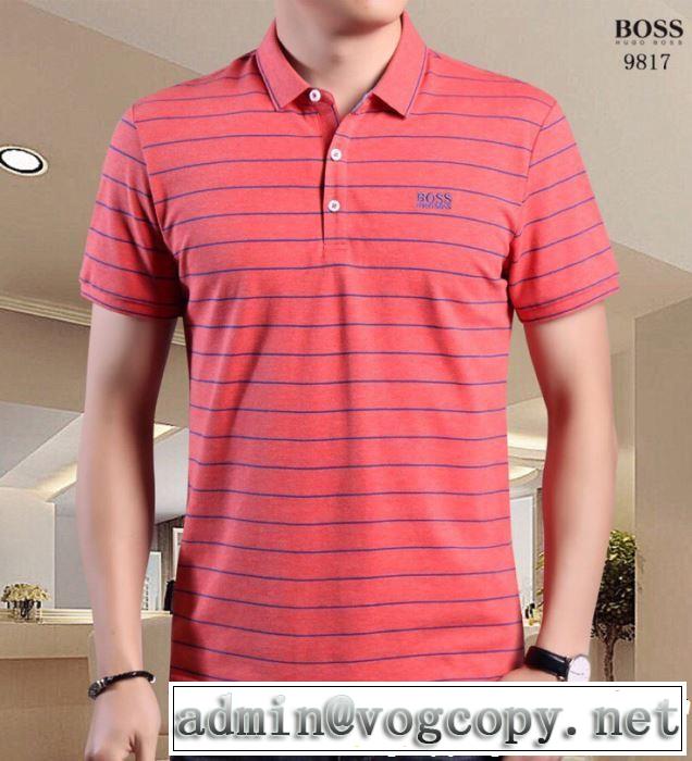 HUGO BOSS ヒューゴボス 半袖Tシャツ 3色可選 注目度が高まり最新コレクション 2019春夏は人気定番