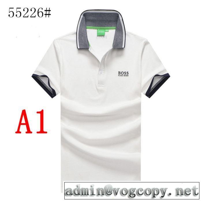 2019夏ファション新品 HUGO BOSS Tシャツ/半袖 3色可選 最新で男性にもお勧め ヒューゴボス人気上昇中