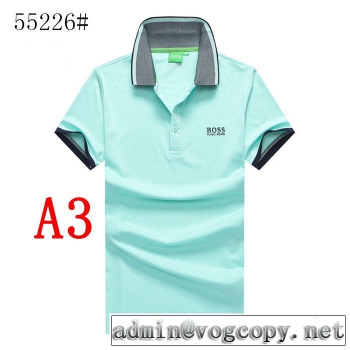 2019夏ファション新品 HUGO BOSS Tシャツ/半袖 3色可選 最新で男性にもお勧め ヒューゴボス人気上昇中